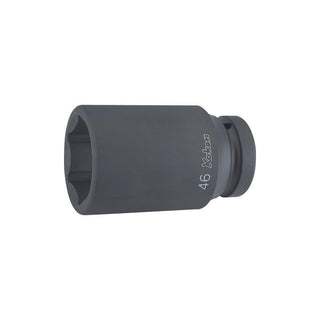 Ko-Ken 18301M-46 1 Sq. Dr. Socket 46mm 6 point Length 108mm Thin walled