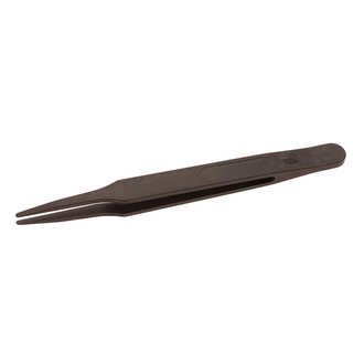 Aven 18531 ESD 702A Straight, Flat Plastic Tweezers