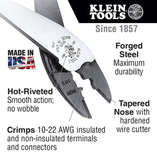 Klein Tools J1005 Journeyman™ Crimping/Cutting Tool