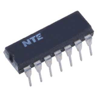 NTE Electronics NTE825 IC BATTERY OPERATED AUDIO AMP 1 WATT 14 LEAD DIP