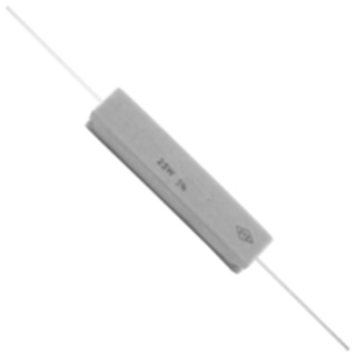 NTE Electronics 25W118 RESISTOR 25 WATT CERMET WIREWOUND FLAMEPROOF 180 OHM