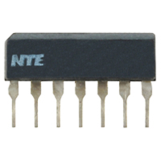 NTE Electronics NTE941S INTEGRATED CIRCUIT OPERATIONAL AMPLIFIER 7 PIN SIP