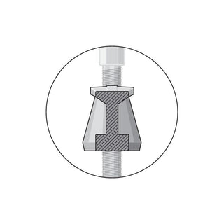 Gedore 1675982 Puller Set With Stand 1.04/1A-1.04/3A