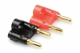 Hosa BNA-100 Technology Dual Banana 2 Piece Connector