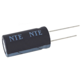 NTE Electronics VHT220M100 CAPACITOR HIGH TEMP ALUMINUM ELECTROLYTIC RADIAL LEAD