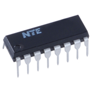 NTE Electronics NTE74LS248 IC LO PWR SCHOTTKY BCD-TO-SEVENSEGMENT DECODER/DRIVER