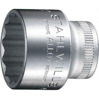 Stahlwille 02010018 45 3/8" 12-pt Socket, 18 mm