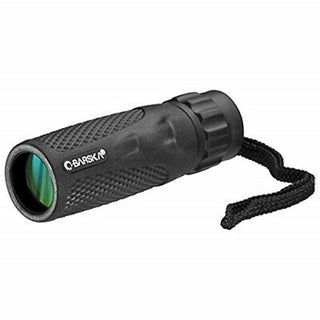 Barska AA12131 Optics, Blackhawk Monocular, 10x25mm Wp, BK-7 Prism, Green Lens