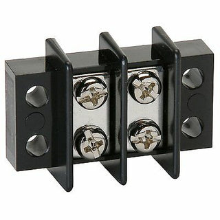 NTE Electronics 25-B600-02 Terminal Block Barrier Dual Row 2 Pole 11.00mm Pitch