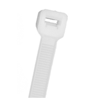 NTE Electronics 04-08409M CABLE TIE 40 LB. INTERMEDIATE 8.8" NATURAL 1000/BAG