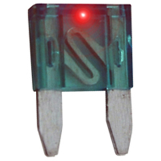 NTE Electronics 74-LMAF30A FUSE-MINI AUTOMOTIVE W/ LED INDICATOR