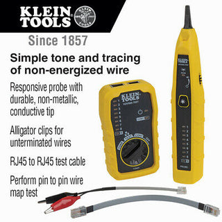 Klein Tools VDV500-705 Tone & Probe Test and Trace Kit