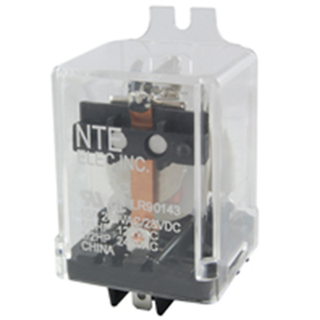 NTE Electronics R10-5A10-120F RELAY-120VAC 10AMP SPDT GEN.PURPOSE FLANGE MOUNT