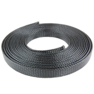 NTE Electronics 04-ESNF-500C EXPANDABLE SLEEVING POLYESTER 1/2" DIA. BLACK 100'