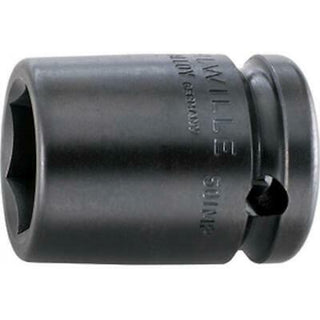 Stahlwille 23010025 50IMP 1/2" 6-pt Impact Socket, 25 mm