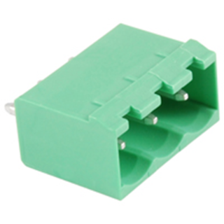 NTE Electronics 25-E1300-03 Terminal Block 3 Pole 5.08mm Pitch 300V 15A PC Mount