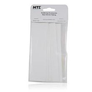 NTE Electronics 47-21006-CL Heat Shrink 1" Dia Thin Wall CLR 6" Length 7pcs 2:1