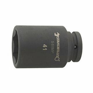 Stahlwille 25020027 56IMP 3/4" 6-pt Extra Deep Impact Socket, 27 mm