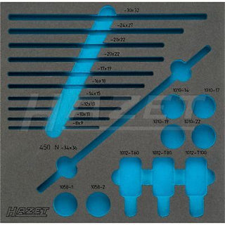 Hazet 163-211L  2-component soft foam insert