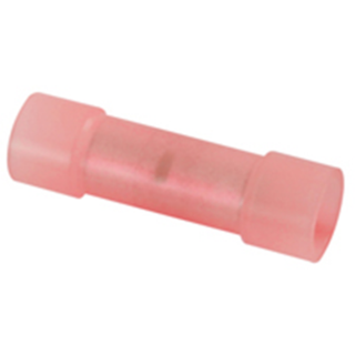 NTE Electronics 76-NIBC22L Butt Connector Nylon Insulated 22-18awg Tin 50/pkg