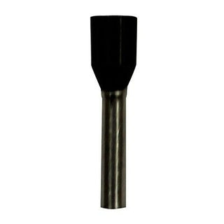 Eclipse 701-122-100 Wire Ferrule, 100 pk, Black AWG 16, 10mm Barrel