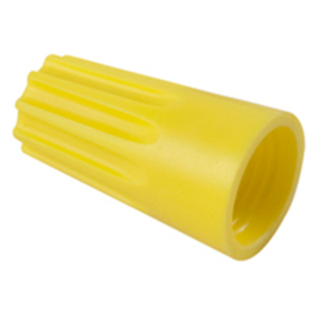 NTE Electronics 76-WN12 Wire Connector Twist-on 22-10awg Pvc Yellow