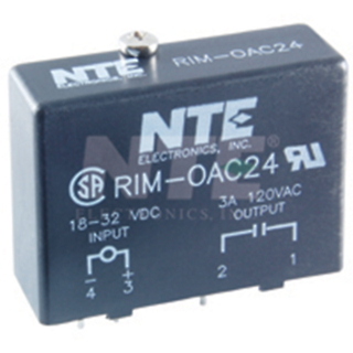 NTE Electronics RIM-OAC5 OUTPUT DIGITAL MODULE 5VDC INPUT 120VAC