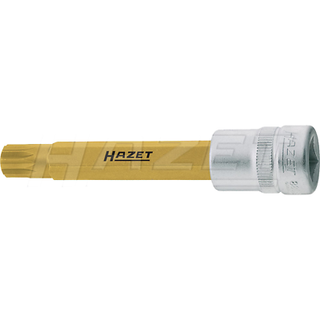 Hazet 8808LG-10 10mm (3/8") Internal Serration M10 TiN Screwdriver Socket