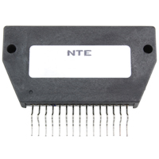 NTE Electronics NTE7038 MODULE 5 OUTPUT POS VLTGE REGULATOR FOR VCR 15-LEAD SIP