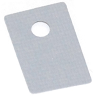 NTE Electronics TP0006 SILICONE RUBBER THERMO-PAD FOR TO-220 TYPE CASE