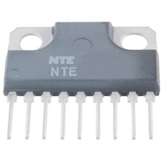 NTE Electronics NTE1362 INTEGRATED CIRCUID 5.5W AUDIO POWER AMP 9-LEAD