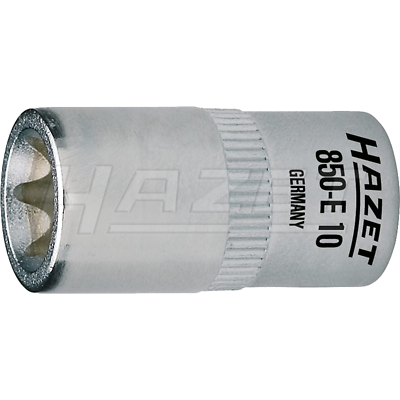 Hazet 850-E4 TORX® Square, Hollow 6.3mm (1/4") E4 Socket