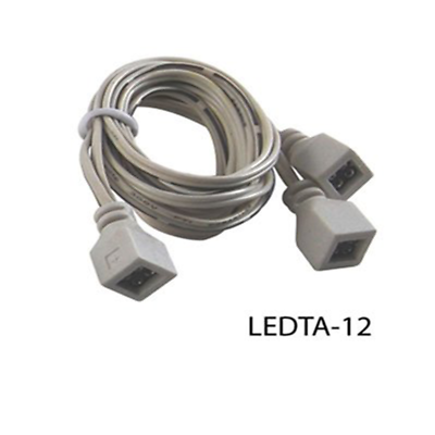 NTE Electronics LEDTA-12 Y CABLE 24"/JUMPER CABLE 48"