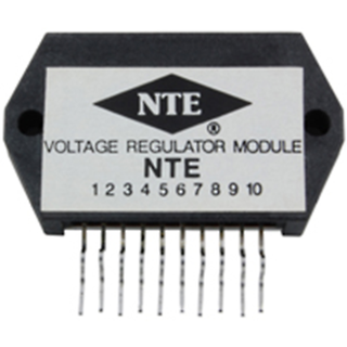 NTE Electronics NTE1822 HYBRID MODULE 3-OUTPUT VOLTAGE REGULATOR FOR VCR 10-LEAD