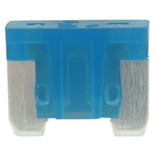 NTE Electronics 74-LPM-15A-B FUSE AUTOMOTIVE 15A LOW PROFILE MINI, BLUE 5/PKG