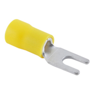 NTE Electronics 76-IST12-1/4L Spade Terminal Pvc Insulated #1/4 Stud 50/pkg