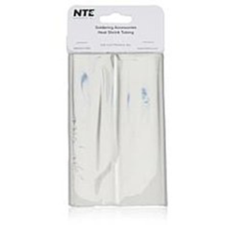 NTE Electronics 47-25806-CL Heat Shrink 1 1/2" Dia W/adhesive CLR 6" Length 2pcs