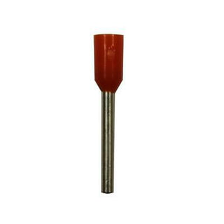 Eclipse 701-010-100 20 AWG Orange 10mm Barrel Wire Ferrules, 100 Pack.