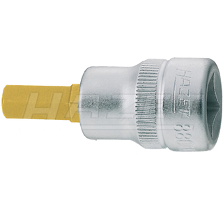 Hazet 8801K-4 10mm (3/8") 4-4 Hexagon TiN Screwdriver Socket