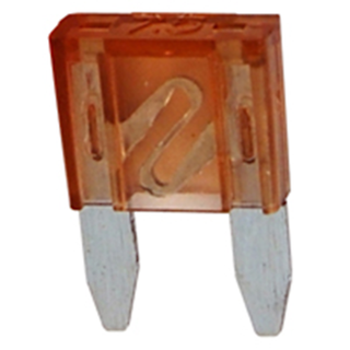 NTE Electronics 74-MAF7.5A-B FUSE-MINI AUTOMOTIVE ATM EQUIVALENT 5/PKG BLISTER