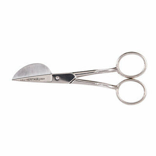 Heritage Cutlery 549LR 5 3/4 '' Large Ring Duckbill Applique Scissor