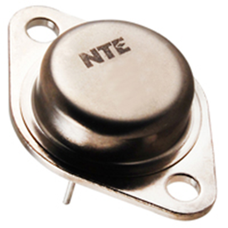 NTE Electronics NTE94 TRANSISTOR SILICON NPN 300V TO-3 CASE HIGH VOLTAGE SWITCH