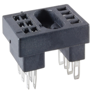 NTE Electronics R95-103 SOCKET-10PIN BLADE W/ SOLDER LUGS 1000V 5A