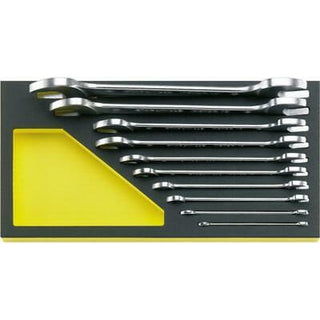 Stahlwille 96830353 TCS 10/10, MF Double open ended Spanner 10 pcs