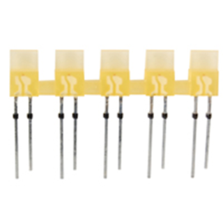 NTE Electronics NTE3155 LED 5-lamp Array Yellow Diffused