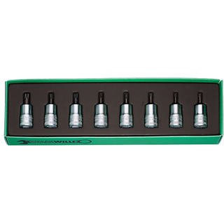 Stahlwille 96021001 49TX/8 TORX® 3/8" Socket Set T9-T40