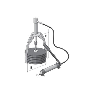 Gedore 2065088 Extension For Hydraulic Cylinder 205 mm