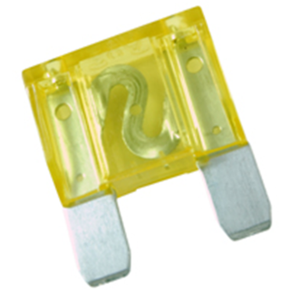 NTE Electronics 74-XAF20A-B FUSE-AUTOMOTIVE MAX EQUIVALENT 2/PKG BLISTER