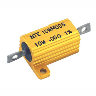 NTE Electronics 5WM127 RESISTOR 5 WATT ALUMINUM HOUSED POWER WIREWOUND 270 OHM