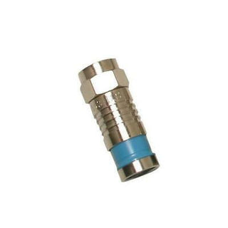 Eclipse 705-002-BU RG6 Quad F Connector, High Quality Termination.